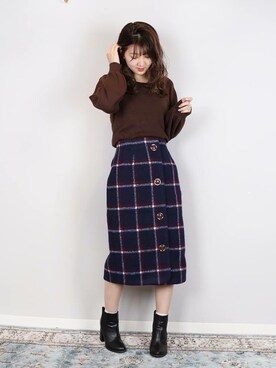 dazzlin SHOP STAFFさん（レディース・155cm）の秋コーディネート