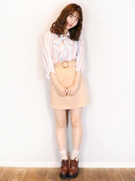 dazzlin SHOP STAFFさん（レディース・162cm）の冬コーディネート