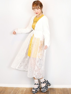 dazzlin SHOP STAFFさん（レディース・163cm）の春コーディネート