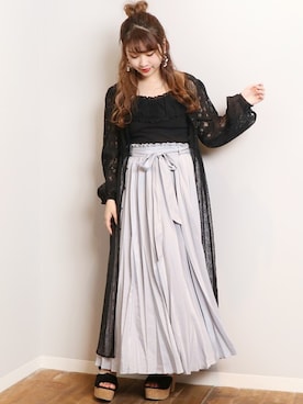 dazzlin SHOP STAFFさん（レディース・153cm）の春コーディネート