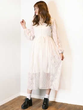 dazzlin SHOP STAFFさん（レディース・162cm）の春コーディネート