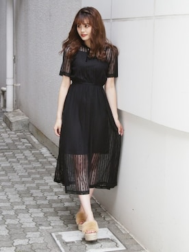 「サボ」｜dazzlin SHOP STAFFさん（レディース・162cm）の夏コーディネート