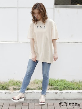 dazzlin SHOP STAFFさん（レディース・160cm）の夏コーディネート