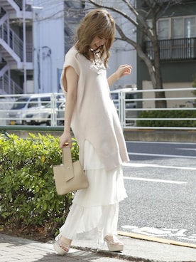 dazzlin SHOP STAFFさん（レディース・148cm）の春コーディネート