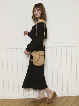 dazzlin SHOP STAFFさん（レディース・162cm）の春コーディネート