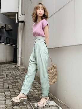 dazzlin SHOP STAFFさん（レディース・148cm）の春コーディネート