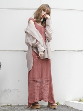 dazzlin SHOP STAFFさん（レディース・148cm）の春コーディネート