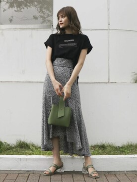 dazzlin SHOP STAFFさん（レディース・162cm）の夏コーディネート