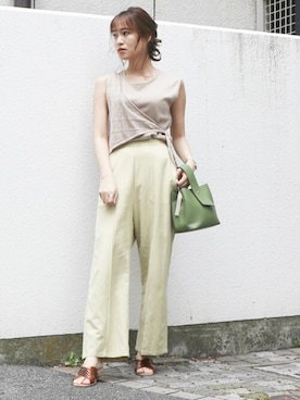 dazzlin SHOP STAFFさん（レディース・153cm）の夏コーディネート