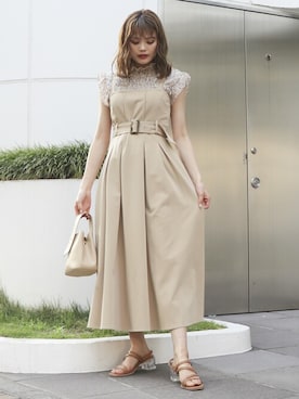 dazzlin SHOP STAFFさん（レディース・162cm）の夏コーディネート
