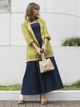 dazzlin SHOP STAFFさん（レディース・148cm）の夏コーディネート