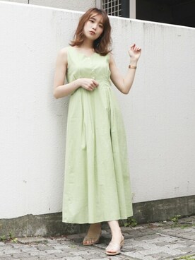 dazzlin SHOP STAFFさん（レディース・158cm）の夏コーディネート