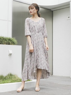 dazzlin SHOP STAFFさん（レディース・162cm）の夏コーディネート