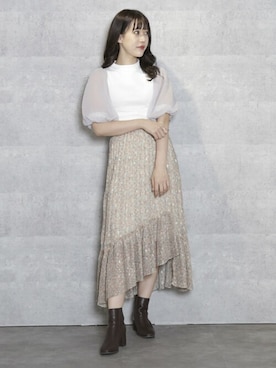 dazzlin SHOP STAFFさん（レディース・160cm）の夏コーディネート