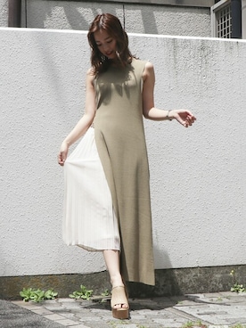 dazzlin SHOP STAFFさん（レディース・153cm）の夏コーディネート