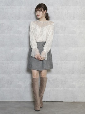 dazzlin SHOP STAFFさん（レディース・162cm）の秋コーディネート