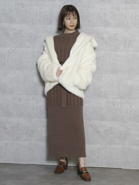 dazzlin SHOP STAFFさん（レディース・153cm）の秋コーディネート