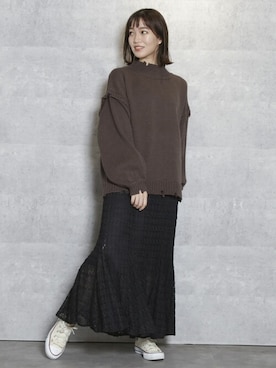 dazzlin SHOP STAFFさん（レディース・153cm）の秋コーディネート