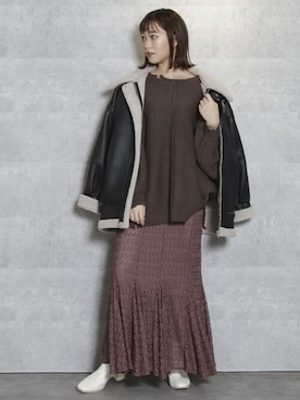 dazzlin SHOP STAFFさん（レディース・153cm）の秋コーディネート