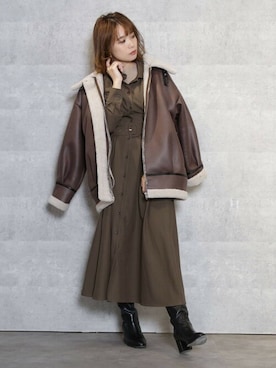 dazzlin SHOP STAFFさん（レディース・158cm）の秋コーディネート