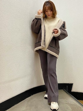 dazzlin SHOP STAFFさん（レディース・158cm）の秋コーディネート