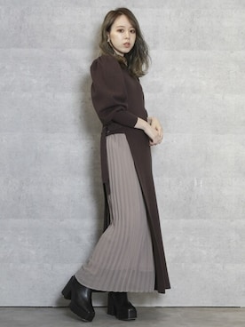 dazzlin SHOP STAFFさん（レディース・148cm）の冬コーディネート