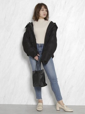 dazzlin SHOP STAFFさん（レディース・157cm）の冬コーディネート