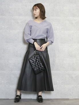 dazzlin SHOP STAFFさん（レディース・153cm）の冬コーディネート