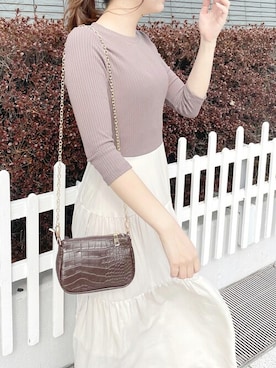 dazzlin SHOP STAFFさん（レディース・163cm）の春コーディネート