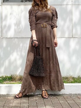 dazzlin SHOP STAFFさん（レディース・160cm）の春コーディネート