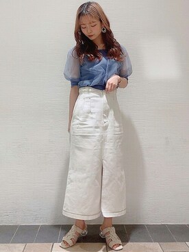 dazzlin SHOP STAFFさん（レディース・153cm）の春コーディネート