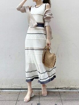 dazzlin SHOP STAFFさん（レディース・160cm）の春コーディネート