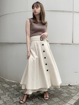 dazzlin SHOP STAFFさん（レディース・148cm）の春コーディネート