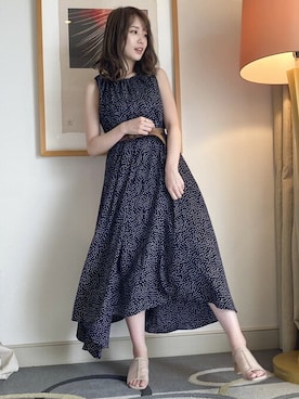 dazzlin SHOP STAFFさん（レディース・157cm）の夏コーディネート