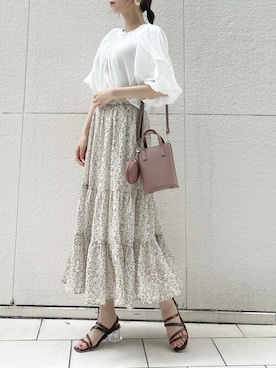 dazzlin SHOP STAFFさん（レディース・160cm）の夏コーディネート