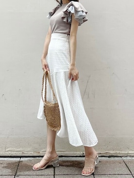 dazzlin SHOP STAFFさん（レディース・160cm）の夏コーディネート