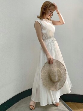 dazzlin SHOP STAFFさん（レディース・153cm）の夏コーディネート