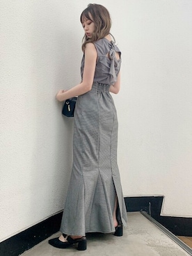 dazzlin SHOP STAFFさん（レディース・148cm）の夏コーディネート