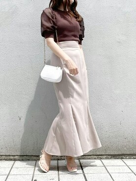 dazzlin SHOP STAFFさん（レディース・163cm）の夏コーディネート