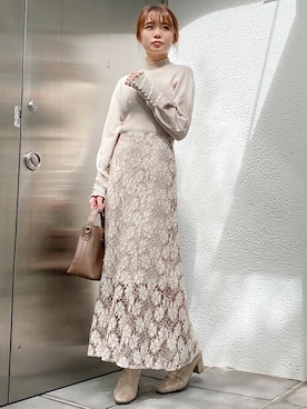 dazzlin SHOP STAFFさん（レディース・157cm）の秋コーディネート