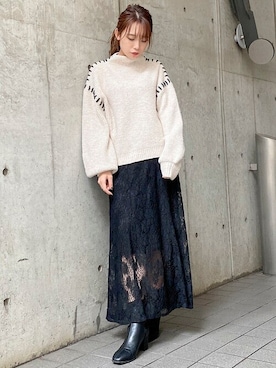 dazzlin SHOP STAFFさん（レディース・157cm）の秋コーディネート