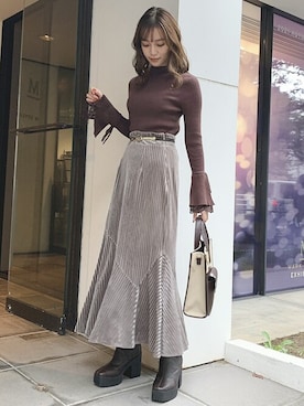 dazzlin SHOP STAFFさん（レディース・155cm）の冬コーディネート