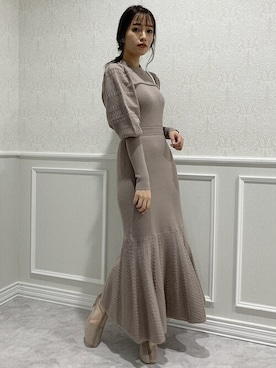 dazzlin SHOP STAFFさん（レディース・155cm）の冬コーディネート