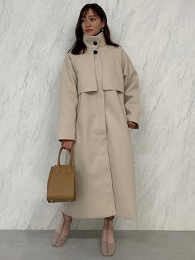dazzlin SHOP STAFFさん（レディース・155cm）の冬コーディネート