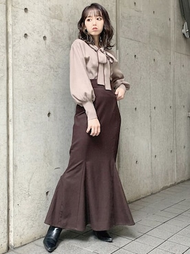 dazzlin SHOP STAFFさん(レディース・148cm)の冬コーディネート