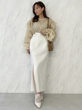 dazzlin SHOP STAFFさん（レディース・155cm）の冬コーディネート