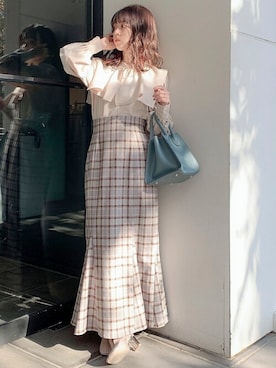 dazzlin SHOP STAFFさん（レディース・148cm）の冬コーディネート