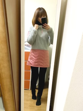 「LOGOS（ロゴス）のアイテム（チュニック）」を使った、ゆうこさん（レディース・162cm）の秋コーディネート