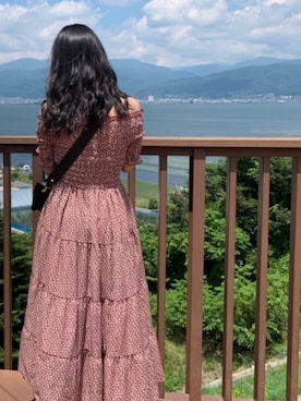 「アイテム（ワンピース/ドレス）」を使った、か ほさん（レディース・157cm・10代）の夏コーディネート