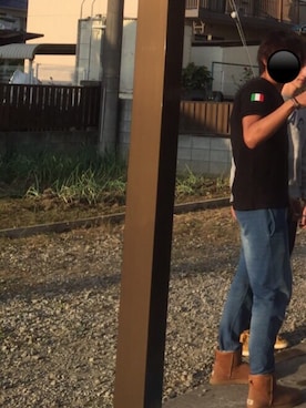 「アイテム（バングル/リストバンド）」を使った、よしきさん（メンズ・177cm・20代）の冬コーディネート